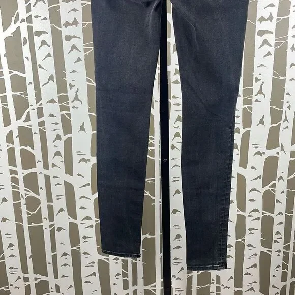 Hudson Krista Super Skinny Black Wash Jeans 26 - Picture 6 of 11